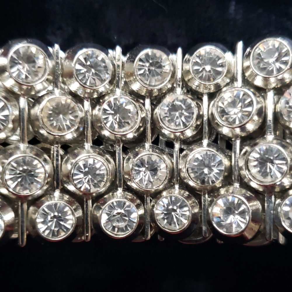 Cookie Lee Rhinestone Bracelet - image 5